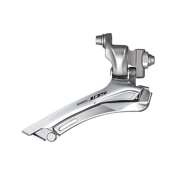 Shimano FD-5700 105 Umwerfer 2*10, Anlötversion, silber