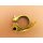 Promax SL Sattelklemme / Sattelklemmschelle Schnellspanner, 31,8 mm, gold