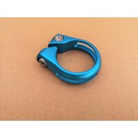 Promax SL Sattelklemme / Sattelklemmschelle, 34,9 mm, blau
