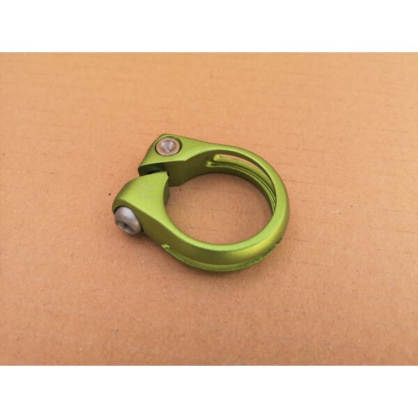 Promax SL Sattelklemme / Sattelklemmschelle, 34,9 mm, grün