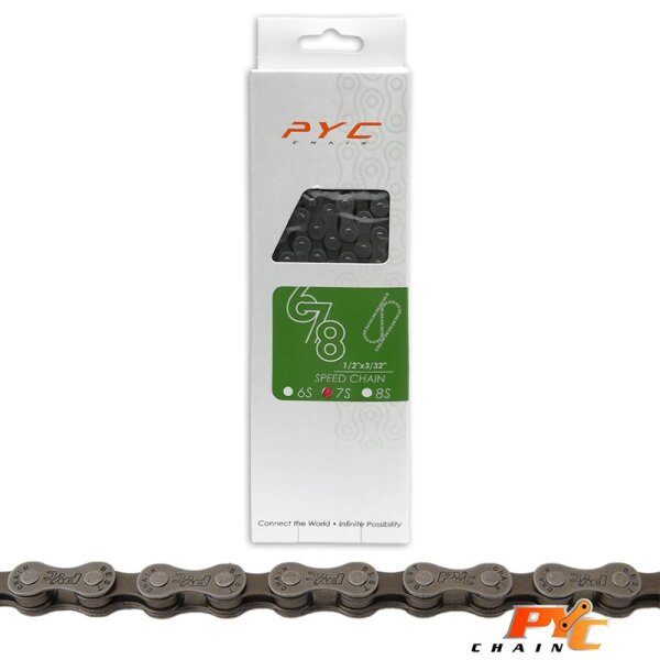 PYC P7003 Kette 7-fach, 116 Glieder, OVP