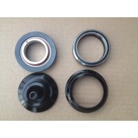 Tange Seiki Steuersatz Tapered ZS49/ZS55 für Tapered Gabel, schwarz