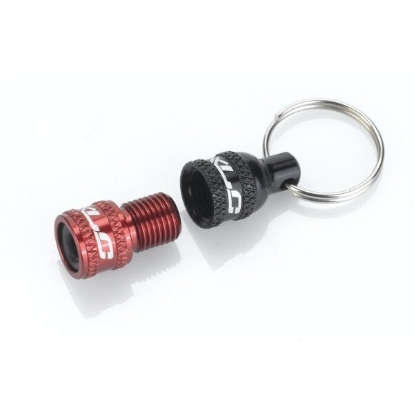 XLC PU-X07 Ventiladapter von SV/DV auf AV, rot