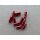 XLC SH-X07 Endkappen Schaltau?enhüllen 4 mm, rot, VE 10 Stück, NEU