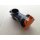 Control Tech One Vorbau, 31,8*70 mm, 1 1/8" Ahead, schwarz/orange