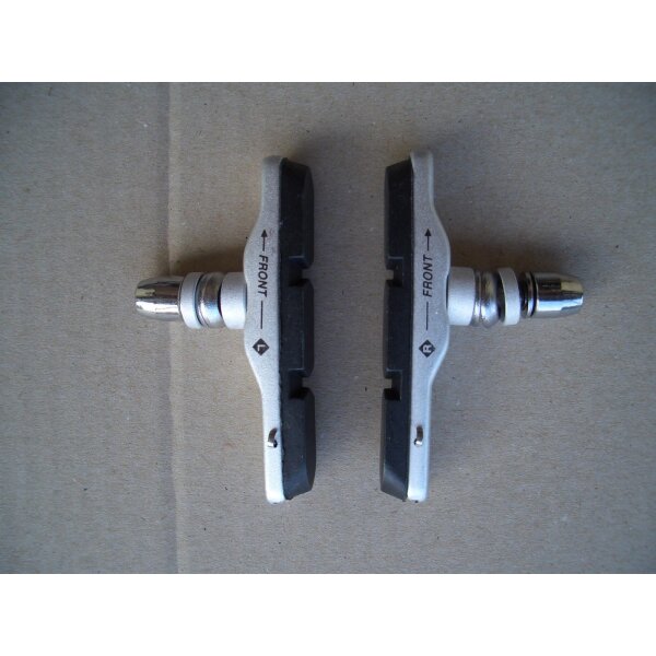 Jagwire Mountain Pro Bremsschuh / Bremsbelag für V-Brake, silber