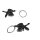Shimano Altus SL-M310 Rapidfire Schalthebel Set links + rechts, 3*8, NEU