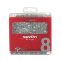 SRAM PC 830 Kette 7/8-fach inkl. PowerLink silver, 114...
