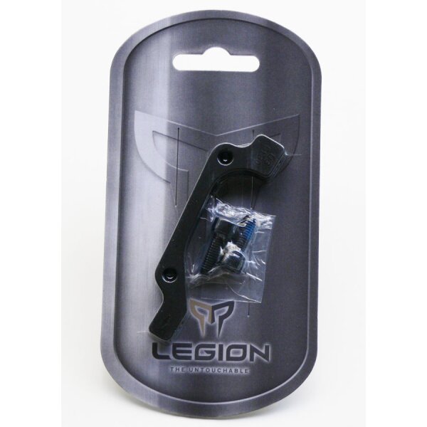Legion Adapter für Scheibenbremse, Gabel IS160 mm auf Bremse PM180 mm, NEU