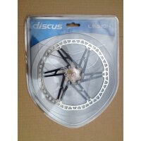 Legion Discus Bremsscheibe, schwarz, 180 mm, IS 6-Loch, NEU