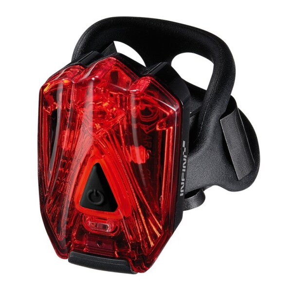 Infini Lava I-260 LED Rücklicht USB, Li-Akku, schwarz, NEU