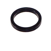 Steuersatz Spacer Aluminium 1 1/8 Zoll Gabel, schwarz, 5 mm