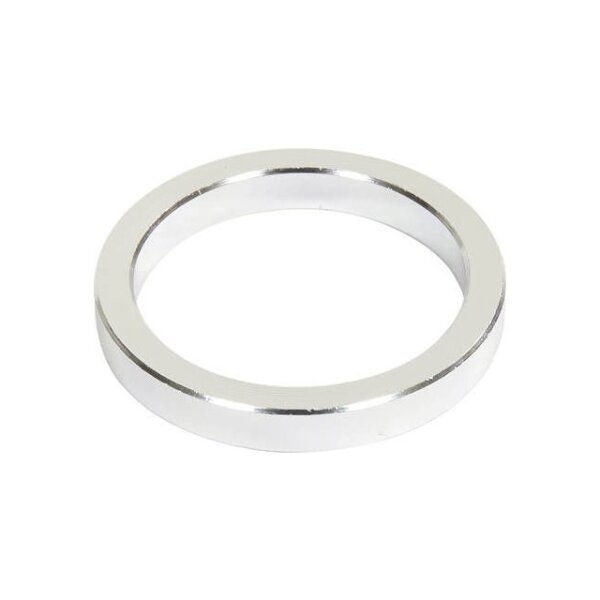 Steuersatz Spacer Aluminium für 1 1/8 Zoll Gabel, silber, 5 mm, NEU