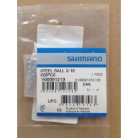 Shimano Stahlkugeln 3/16" 20 St. für Shimano...