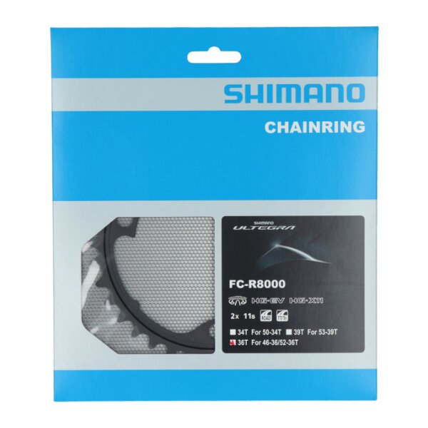 Shimano FC-R8000 Ultegra Kettenblatt 4-Arm, 11-fach, 36 Zähne