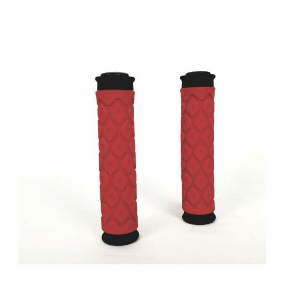 Velo Lenkergriffe, schwarz/rot, NEU