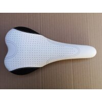 Velo VL-1137 Race Sattel, Crmo-Gestell, wei?/schwarz, NEU