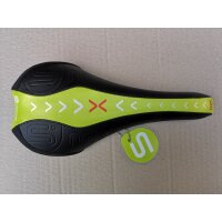 Smanie MK Pro X Sattel, Titan-Gestell, schwarz/grün