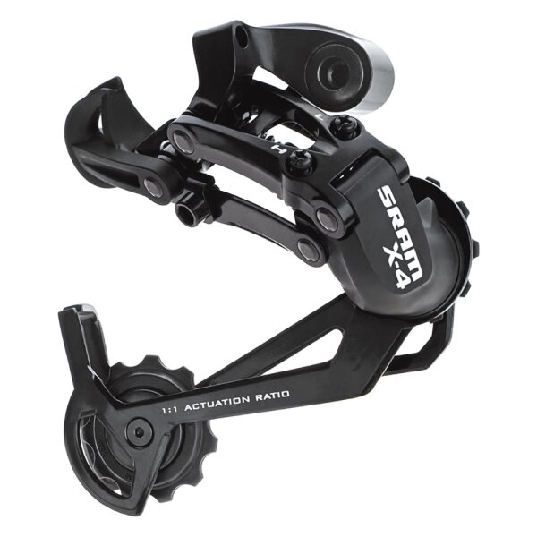 SRAM X4 Schaltwerk langer Käfig 7/8/9-fach, schwarz, NEU