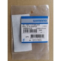 Shimano Edelstahlkugeln 3/16 Zoll für Shimano Naben...