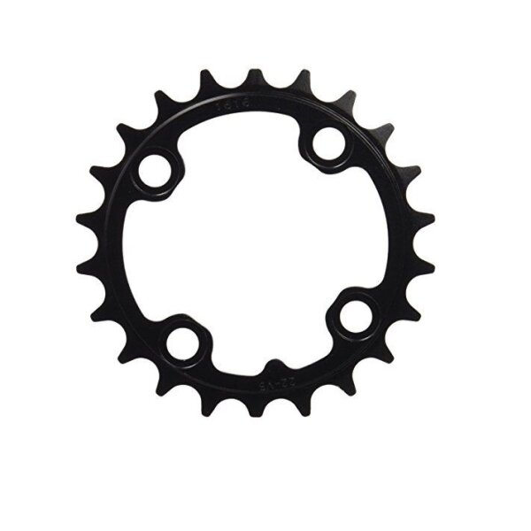 Truvativ Kettenblatt Alu 24 Zähne, LK 64 mm/4 Arm, schwarz