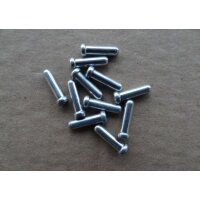 Shimano Endkappen für Bremszug 1,6 mm, silber, VE 10...