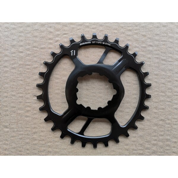 SRAM X-Sync Steel / Stahl Kettenblatt Direct Mount Boost, 30 Zähne