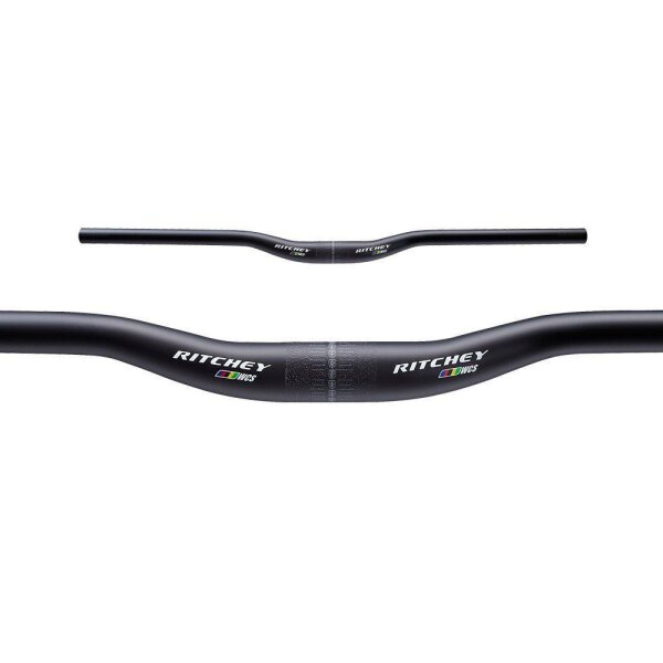 Ritchey WCS Riser Lenker, 710 mm, 20 mm, 31,8 mm, wet black, NEU