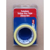 Joes No-Flats Tubeless Yellow Felgenband 29 mm,...