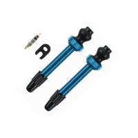 Barbieri Tubeless Ventil-Set (2 Stück), blau, OVP