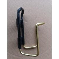 Flaschenhalter Aluminium, gold/schwarz