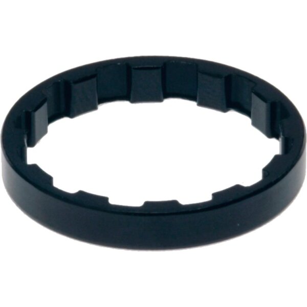 Procraft Steuersatz Spacer Superlight Aluminium für 1 1/8" Gabel, schwarz, 5 mm