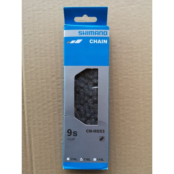 Shimano CN-HG53 Kette 9-fach, 116 Glieder, OVP