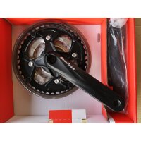 Sunrace FCM500 Kurbel schwarz, 42/34/24 Zähne,...