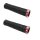 T-One DOT Lock-on Lenkergriffe, einseitige Klemmung, schwarz/rot, NEU