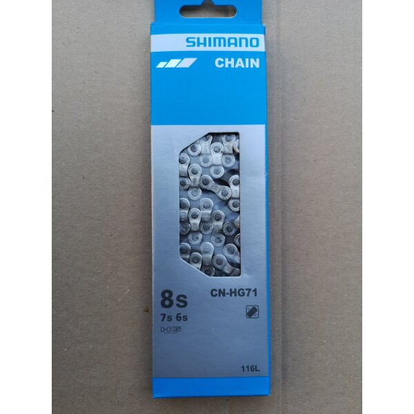 Shimano CN-HG71 Kette für 6/7/8-fach, 116 Glieder, OVP