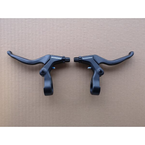 Promax Bremshebelset links & rechts für V-Brakes, schwarz