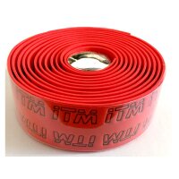 ITM EVA 3D Logo Lenkerband rot, Logo schwarz, OVP