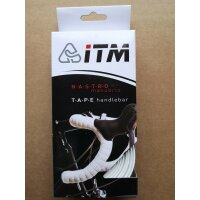 ITM EVA 3D Logo Lenkerband weiß, Logo schwarz, OVP