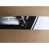 ITM EVA 3D Logo Lenkerband weiß, Logo schwarz, OVP