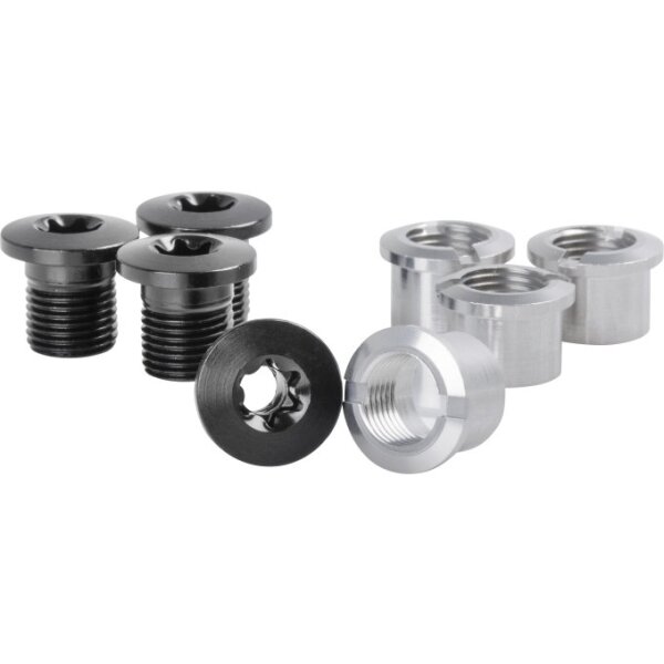 Shimano Kettenblattschrauben FC-M770 (Y1J198100) mit Hülsenmuttern, 4 Stück