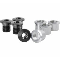 Shimano Kettenblattschrauben FC-M770 (Y1J198100) mit Hülsenmuttern, 4 Stück