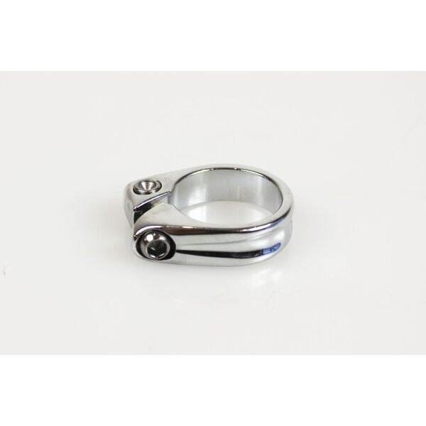 Cannondale Sattelklemme / Sattelklemmschelle mit Schraube 34,9 mm, silber