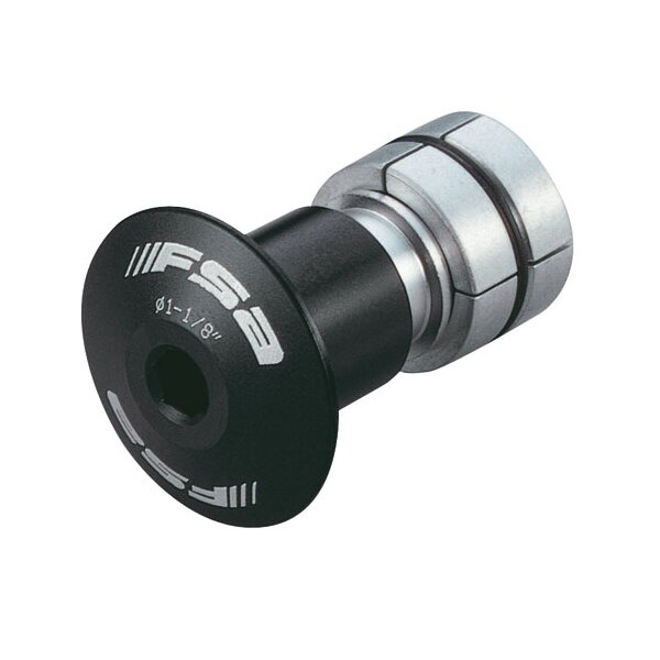FSA Compressor Kralle & Deckel für Aheadset-Steuersatz 1 1/8", schwarz