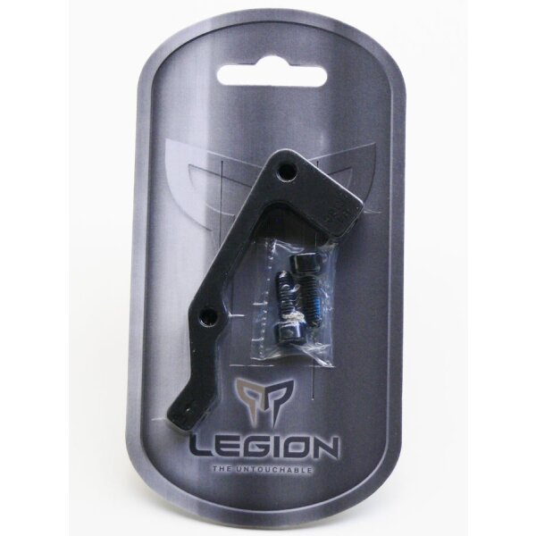 Legion Adapter für Scheibenbremse, Rahmen IS160 mm auf Bremse PM180 mm, NEU