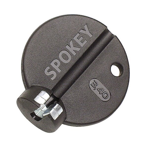 Spokey Pro Nippelspanner Speichenschlüssel, 3,4 mm, schwarz