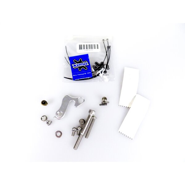 Kona SOS Mini Kit mit Schaltauge, Ventiladaptern, Schrauben, etc.