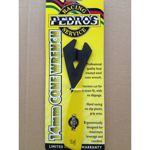Pedros Konusschlüssel für Naben 14 mm