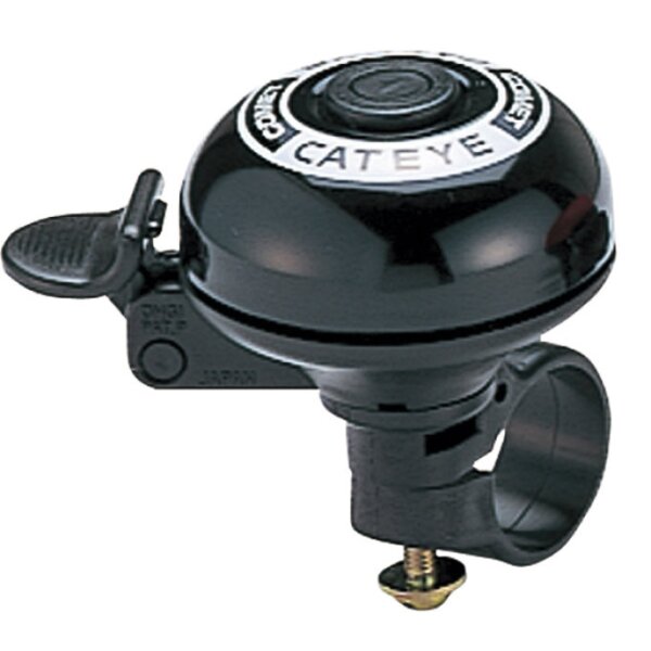 Cateye PB-200 Comet Bell Klingel Fahrradklingel schwarz, NEU